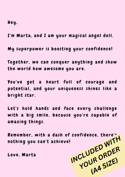 "Marta" - I am confident and can conquer anything